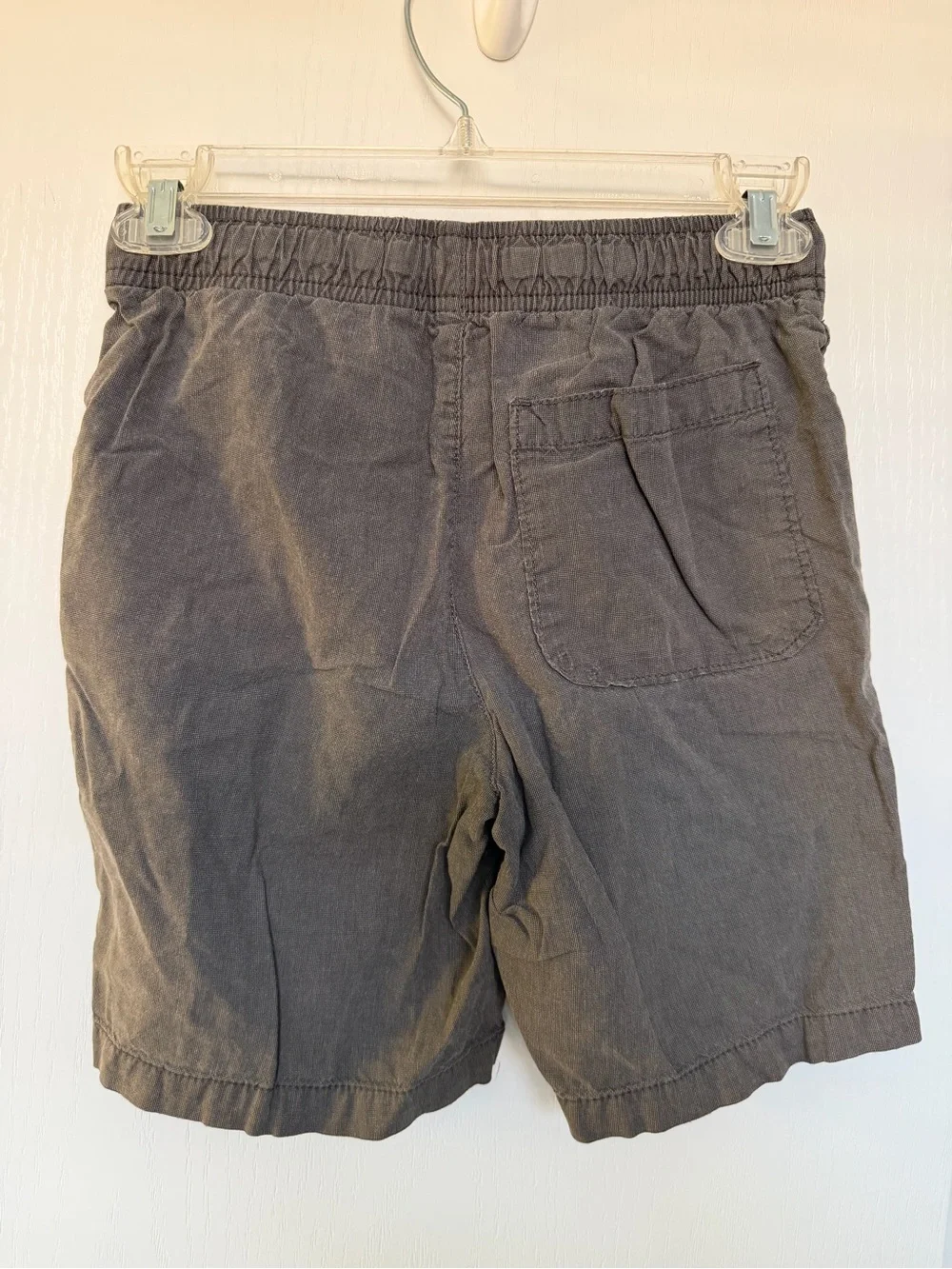 Boys’ Elastic Waist Casual Shorts - Charcoal